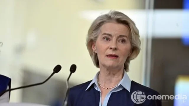 Ursula von der Leyen à Bruxelles, en Belgique, le 31 août 2026