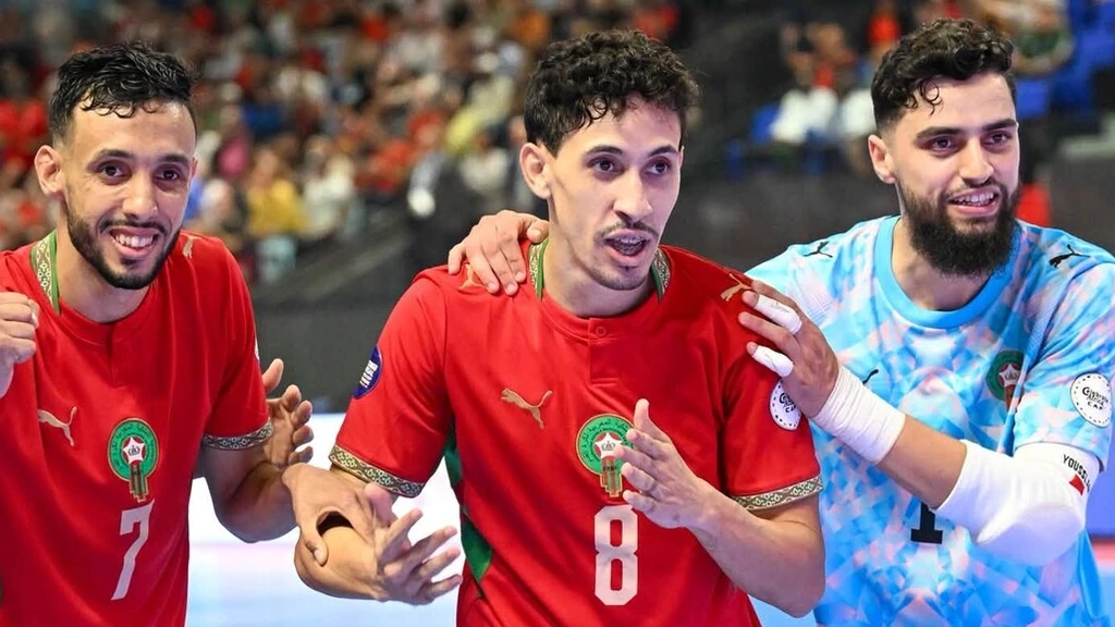 Illustration de la sélection marocaine de futsal pour la CAN 2026.