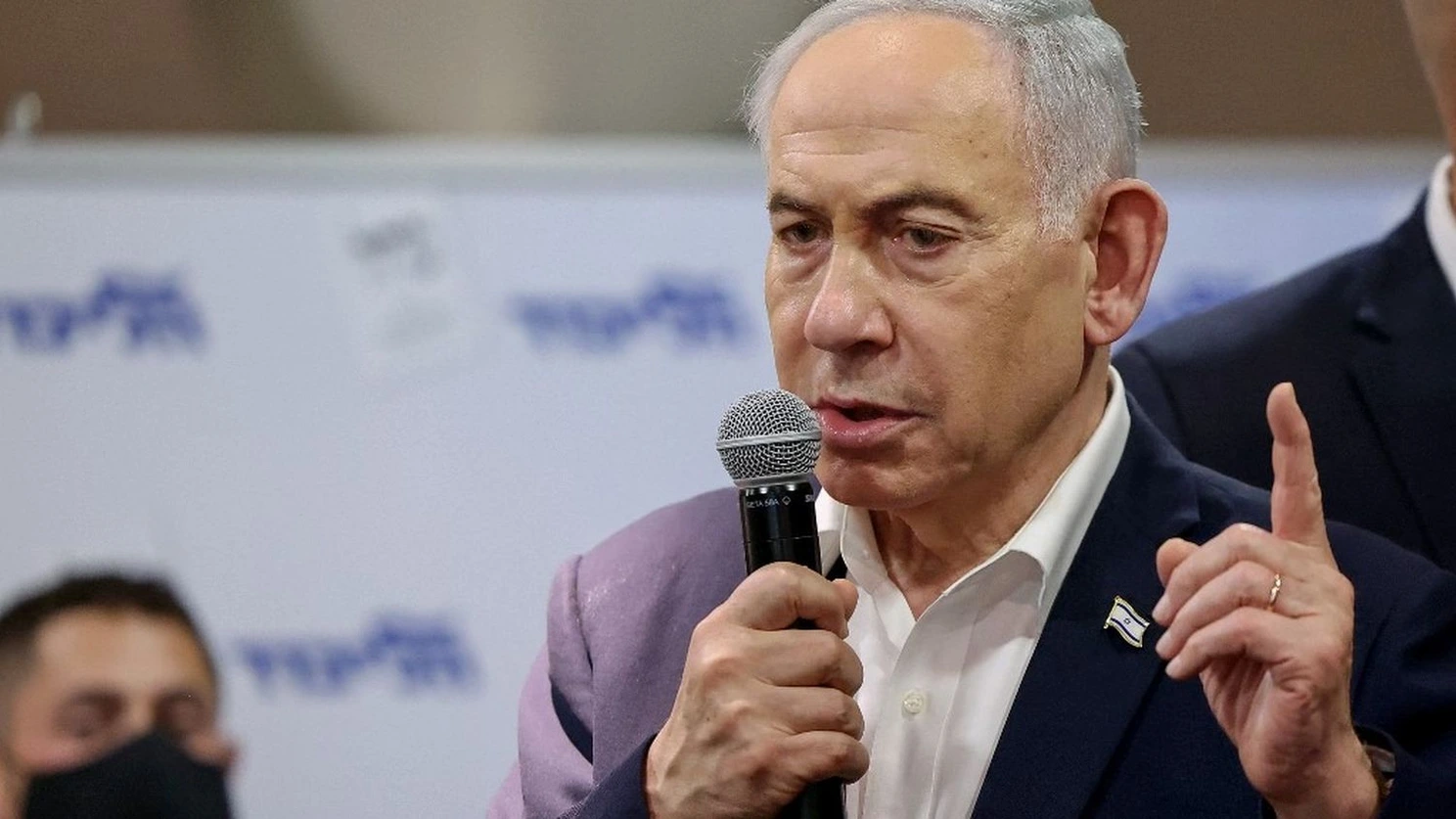 Benjamin Netanyahu lors d’un meeting du Likoud à Netanya, le 22 octobre 2026.