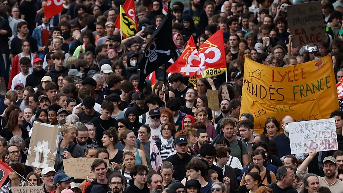 Illustration de l’article consacré à la réaction de Macron à la mobilisation lycéenne